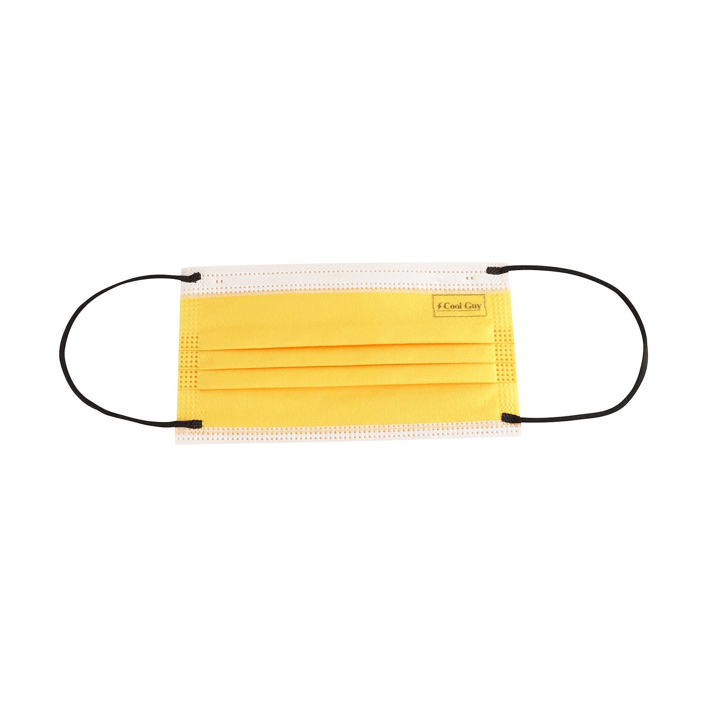 黄色Logo儿童口罩