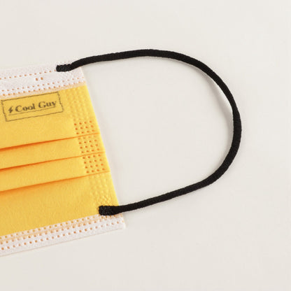 黄色Logo儿童口罩