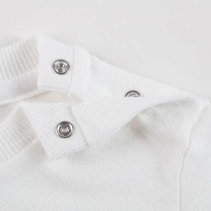 Baby Boys White & Blue Tracksuit