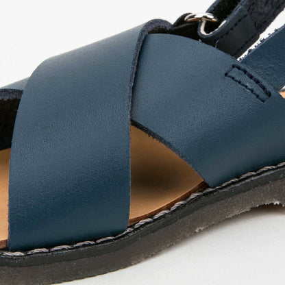 Boys Blue Vaccheta Leather Sandals