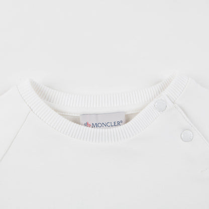 Baby Girls Ivory Printed Sweatshirt