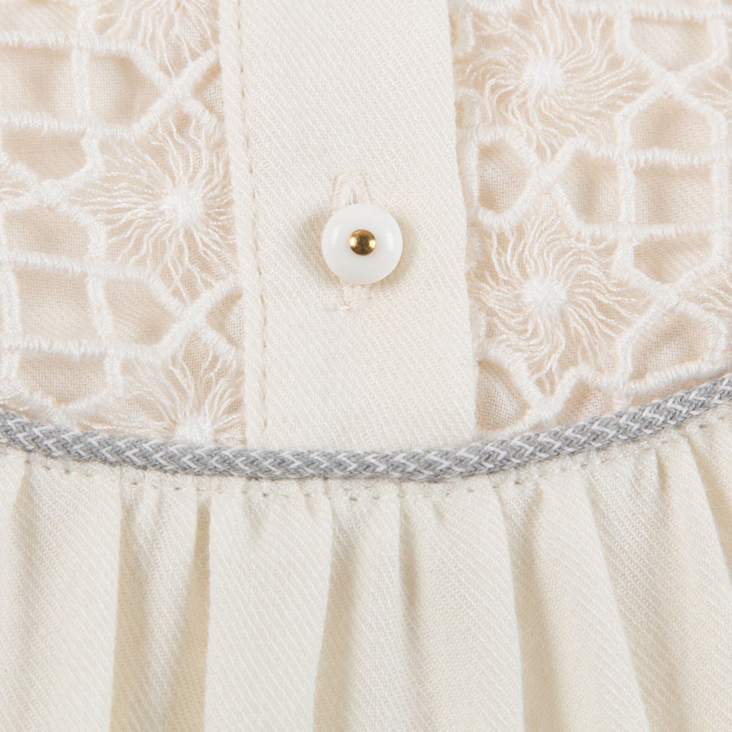 Girls Milk Hollow Dress