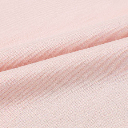 Girls Pink & Sloth Organic Pima Cotton T-shirt