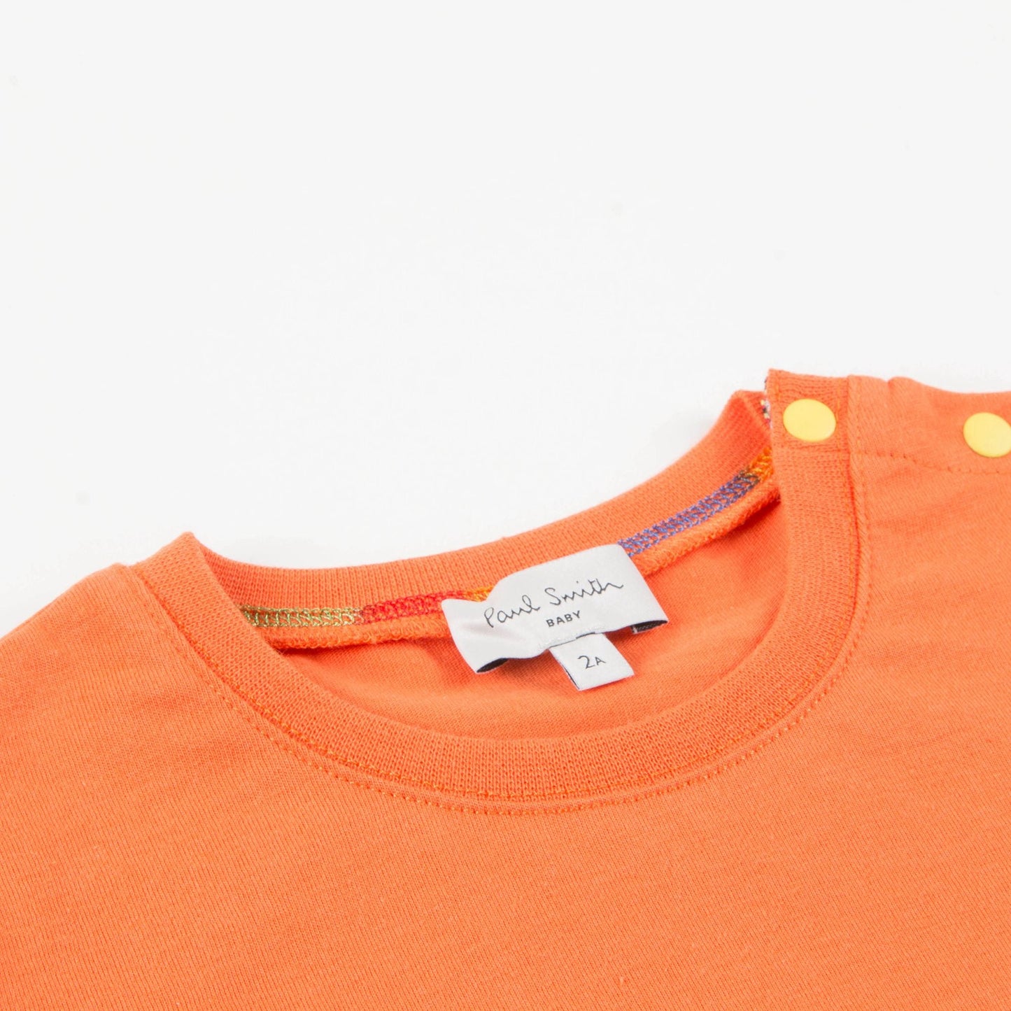 Baby Boys Orange "Robot“ Cotton T-shirt