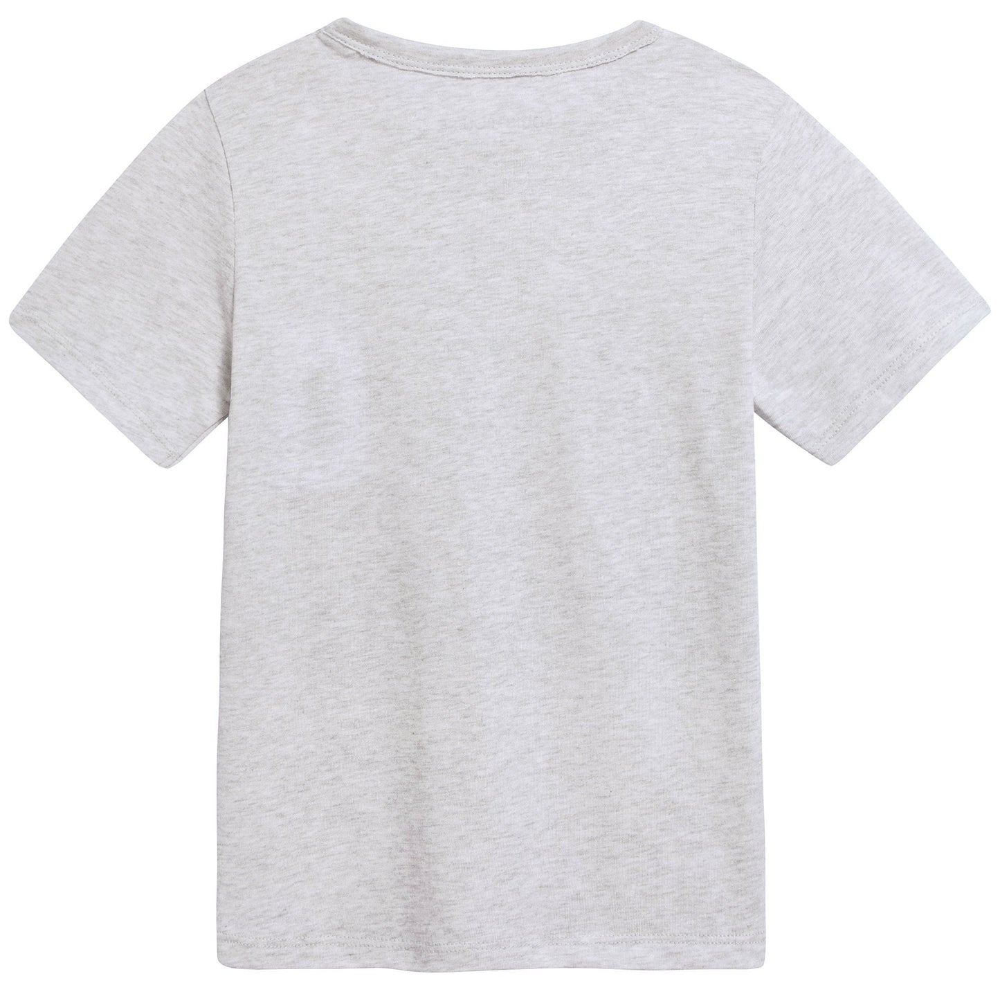 Girls Marled Grey "Jersey Surf" T-shirt