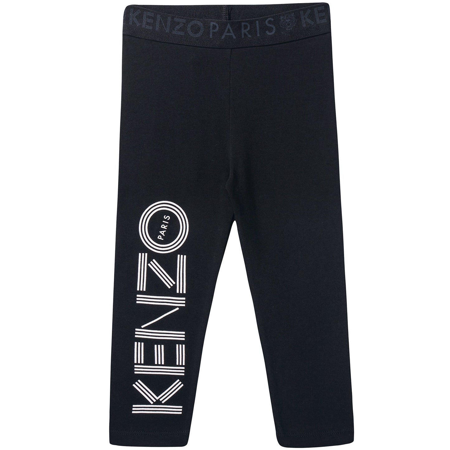 Girls  Black  Logo  Cotton Calecon