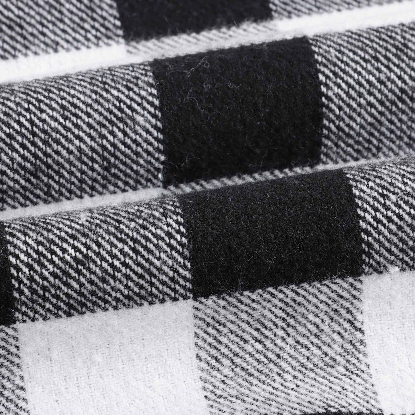 女童黑色格子棉短裙