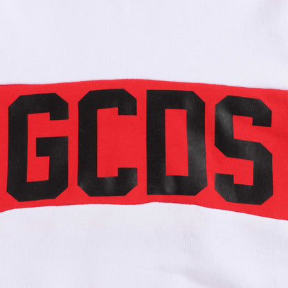 Boys & Girls White Hooded Sweatshirt