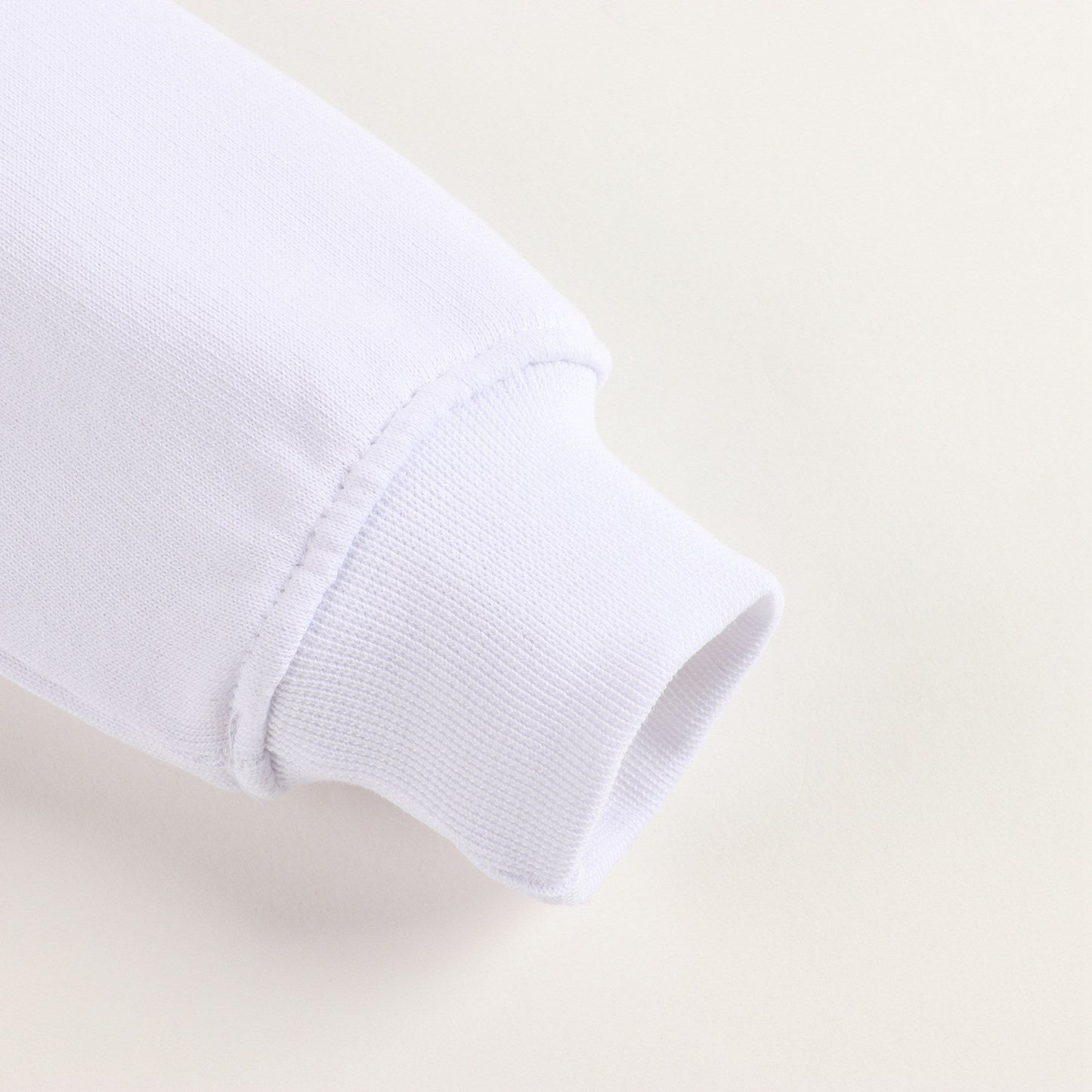 Boys & Girls White Hooded Sweatshirt