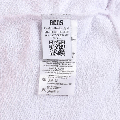 Boys & Girls White Hooded Sweatshirt