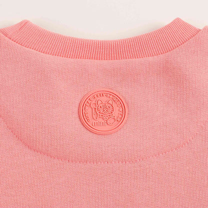 Boys & Girls Pink Cotton Sweater