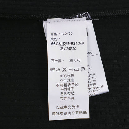 女童黑色Logo T恤
