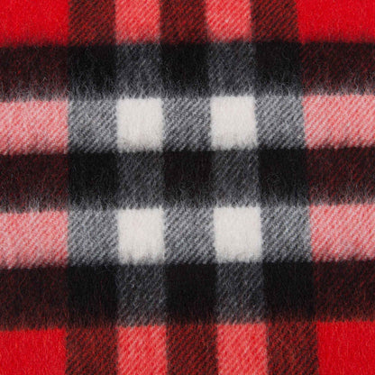 Girls Bright Orange Red Cashmere Scarves