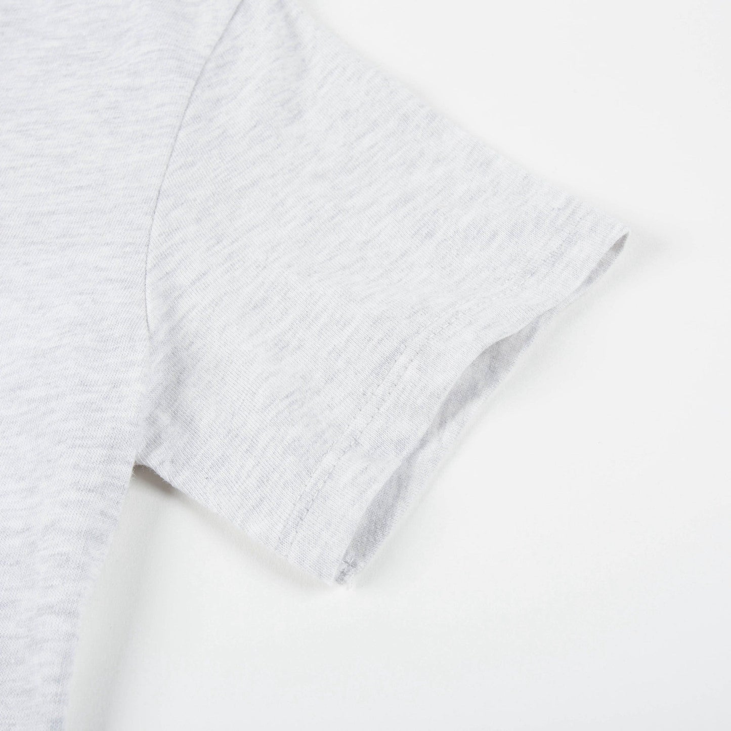 Girls Marled Grey "Jersey Surf" T-shirt