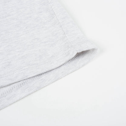 Girls Marled Grey "Jersey Surf" T-shirt