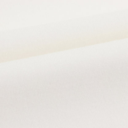 Girls White Cotton T-shirt