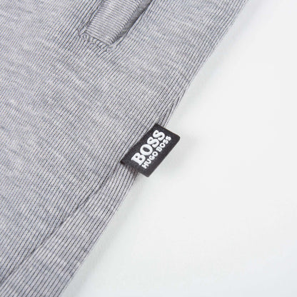 Boys Grey Cotton Shorts