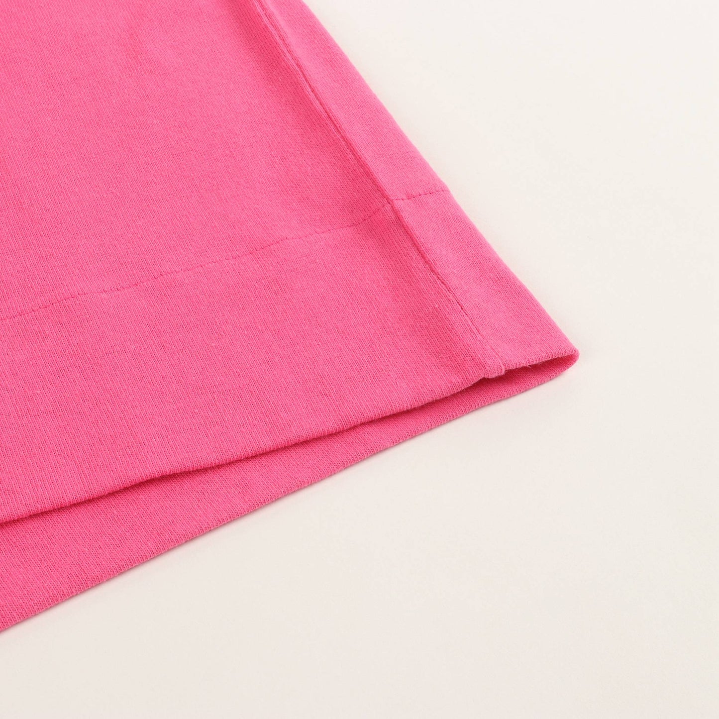 Girls Fuxia Cotton Dress