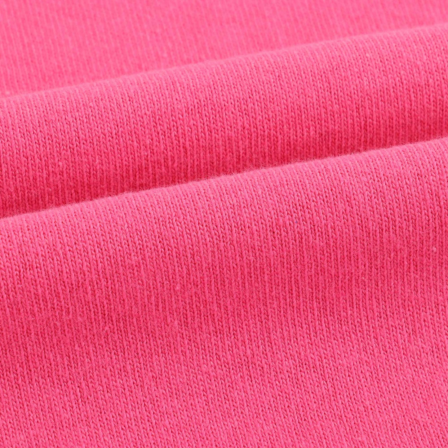 Girls Fuxia Cotton Dress