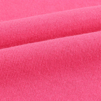 Girls Fuxia Cotton Dress
