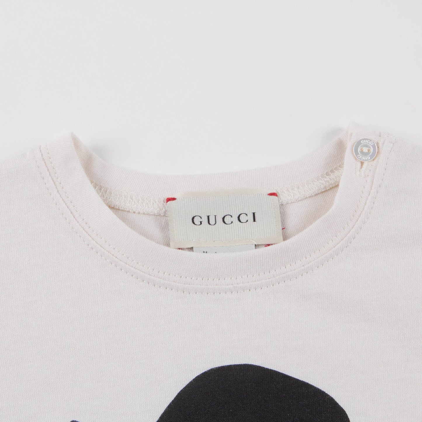 Baby Girls White Cat Cotton Babysuit
