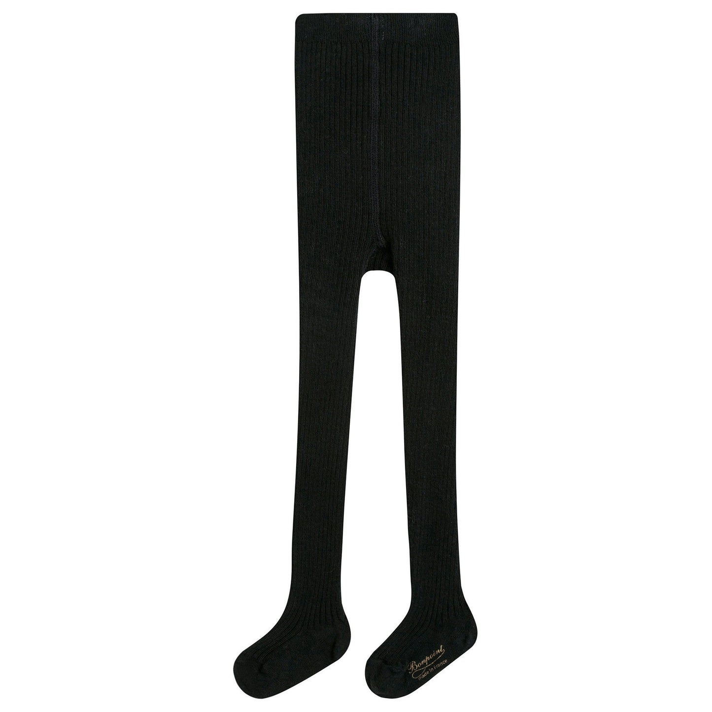 Baby Girls Black Cotton Tights