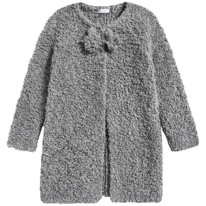 Girls Cloud Grey Cardigan