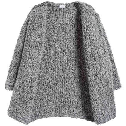 Girls Cloud Grey Cardigan
