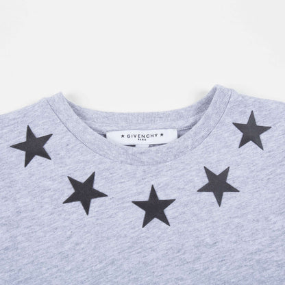 Boys Grey Cotton  "Star"  T-shirt
