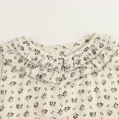 Baby Girls Ditsy Clover Print Top