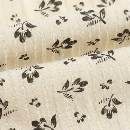 Baby Girls Ditsy Clover Print Top