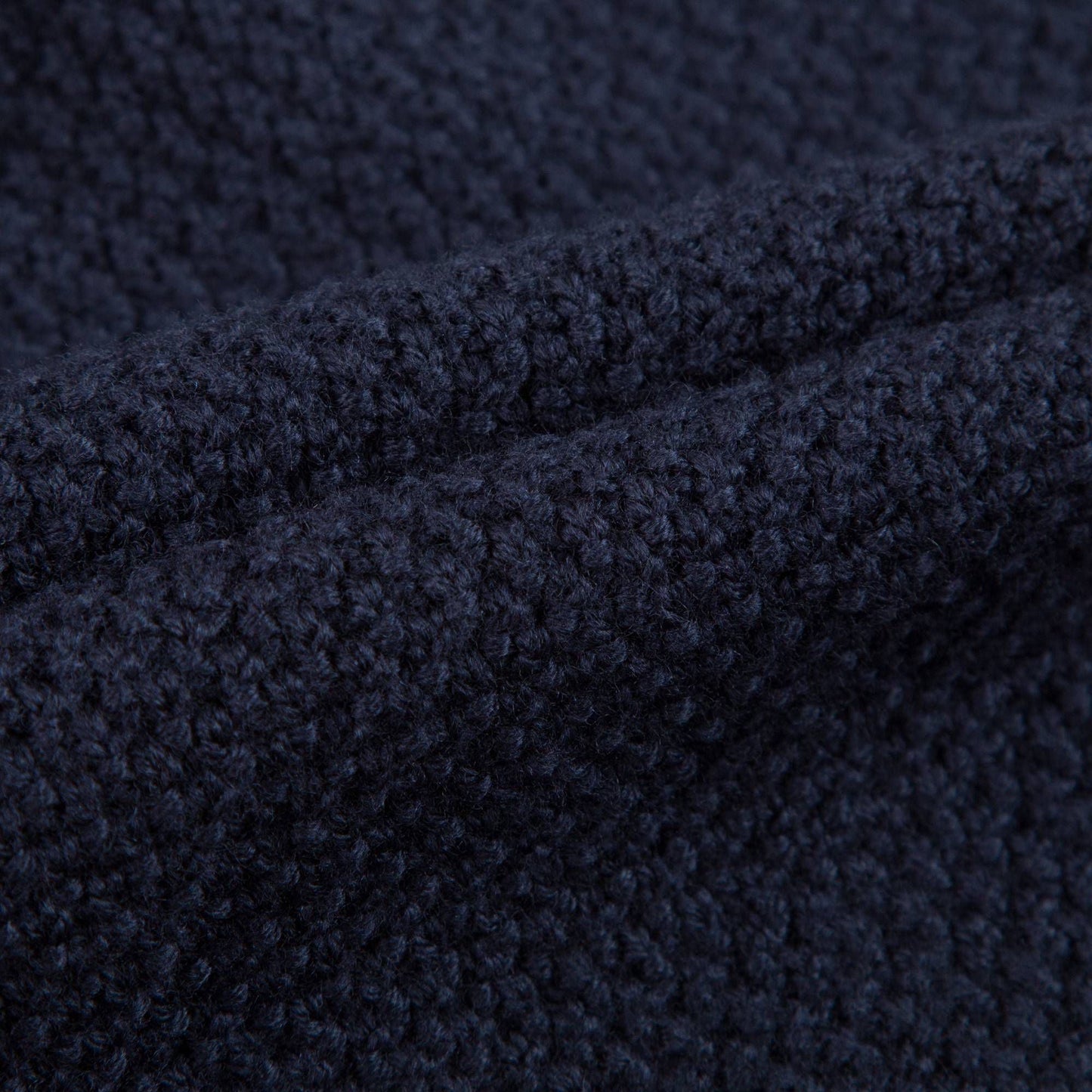 Girls Navy Blue Knitted Cardigan