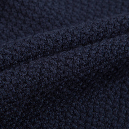Girls Navy Blue Knitted Cardigan