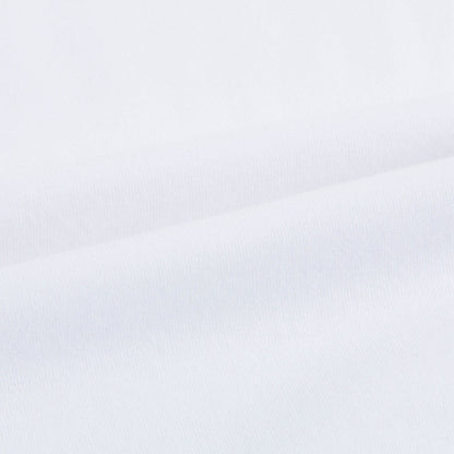 Girls White Logo Cotton T-shirt