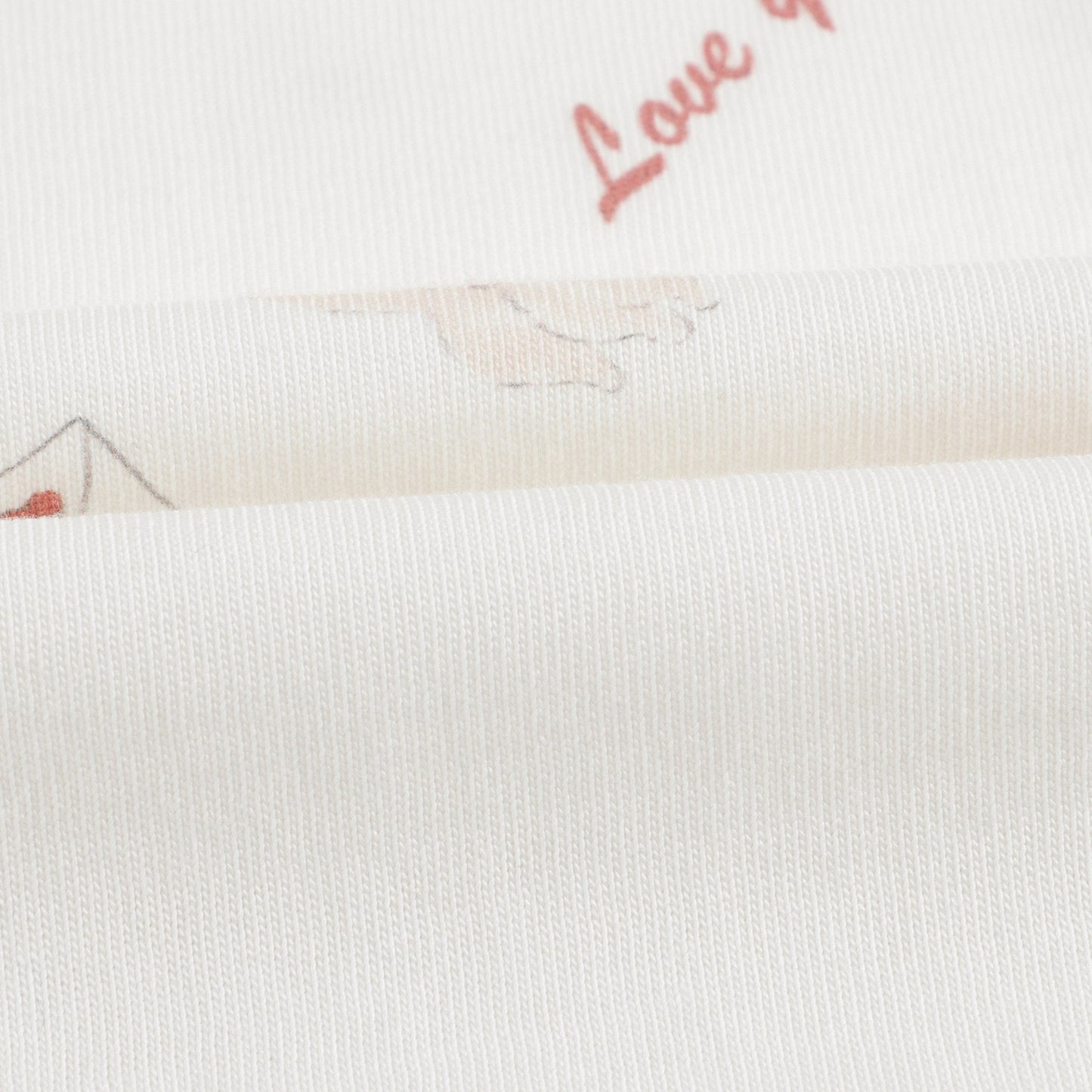 女童猫咪印花分体睡衣