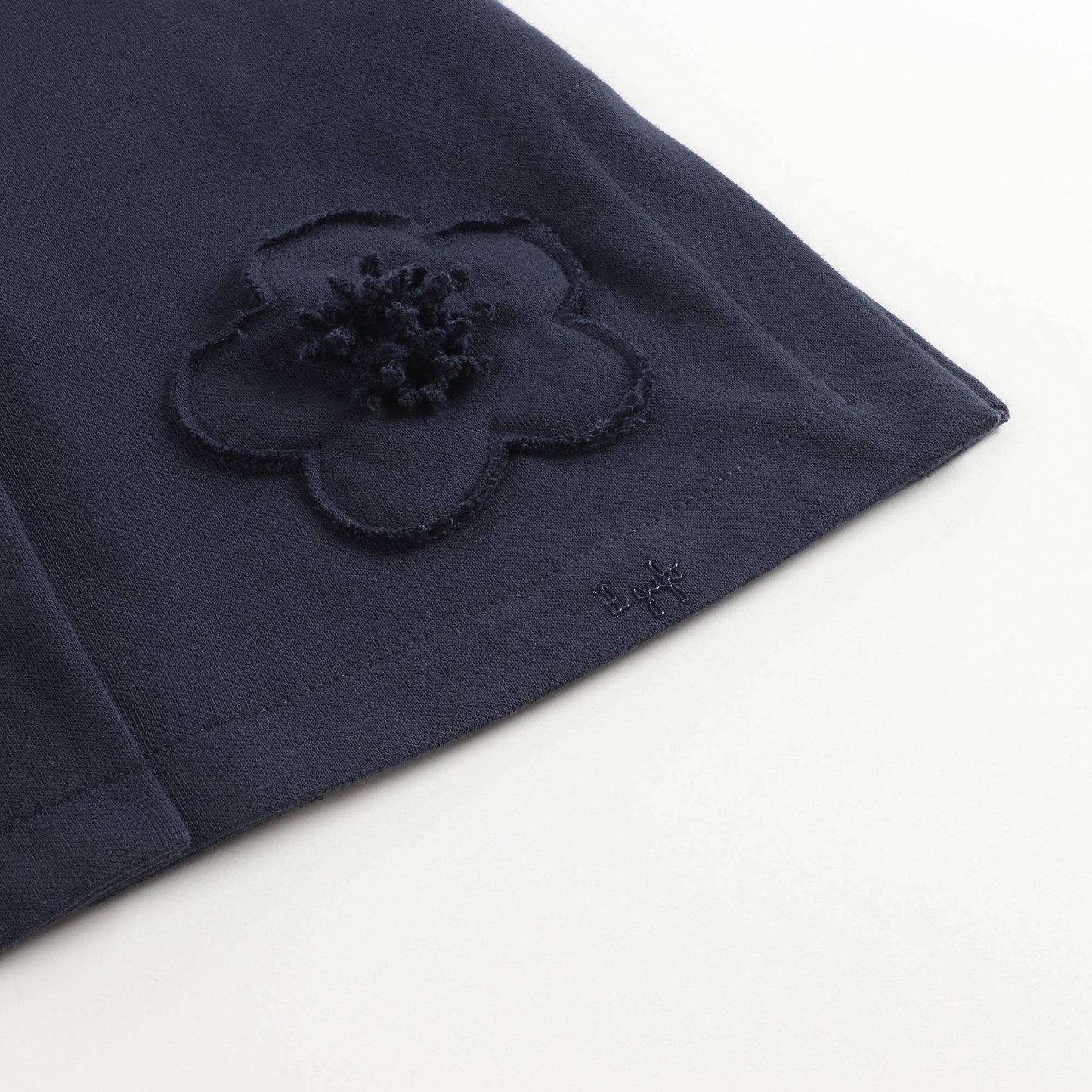 Girls Dark Blue Cotton Jacket
