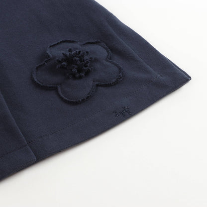 Girls Dark Blue Cotton Jacket
