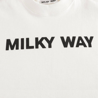 儿童白色LogoT恤