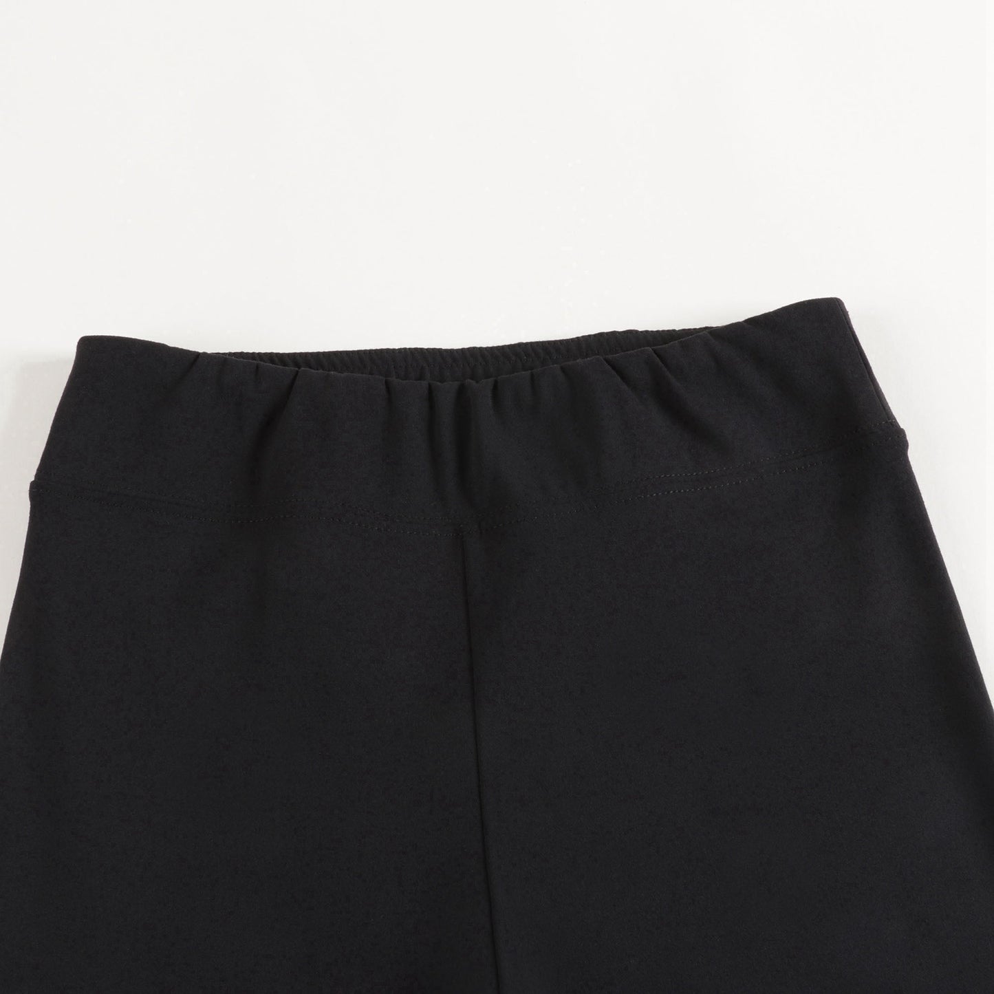 儿童黑色Logo骑行裤