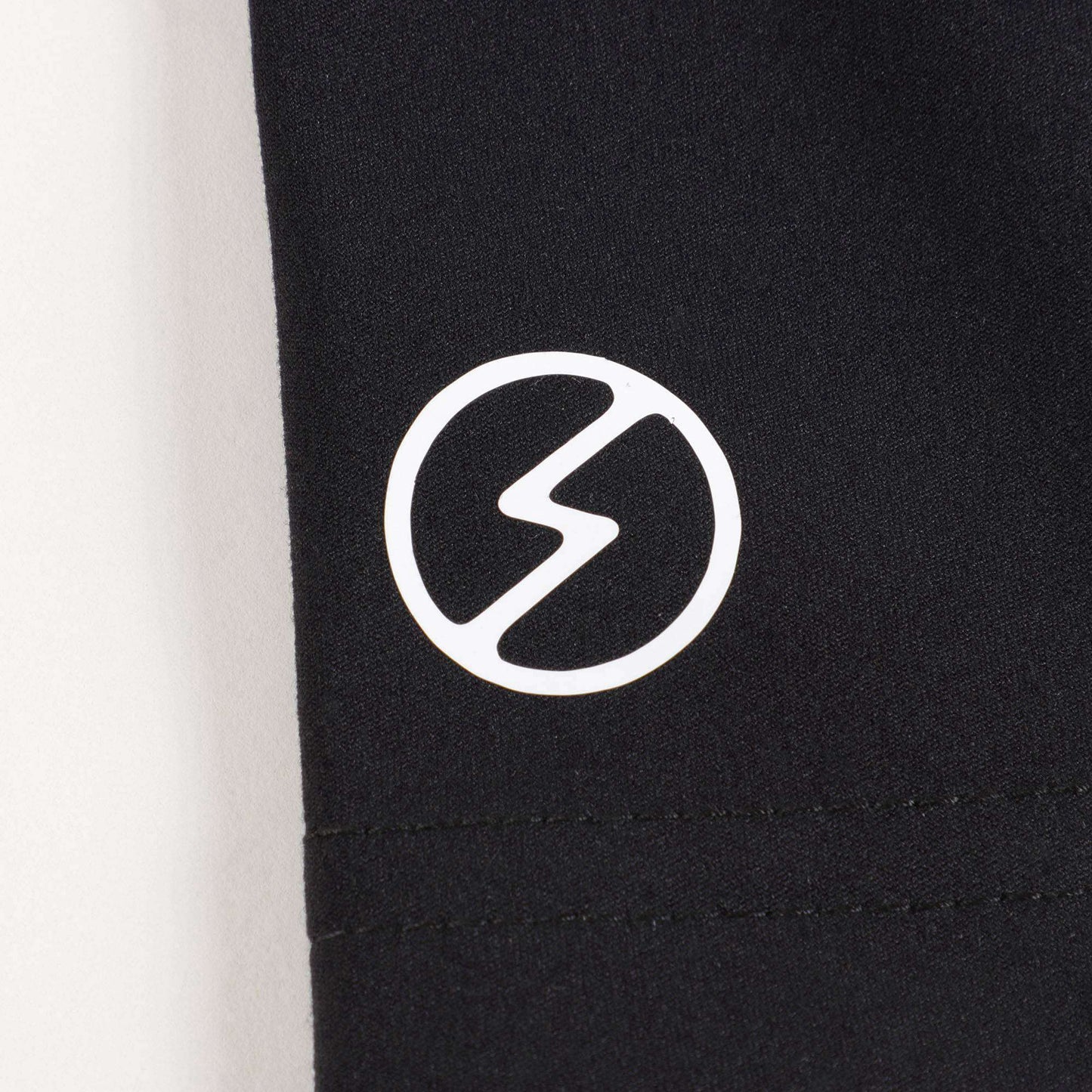 儿童黑色Logo骑行裤