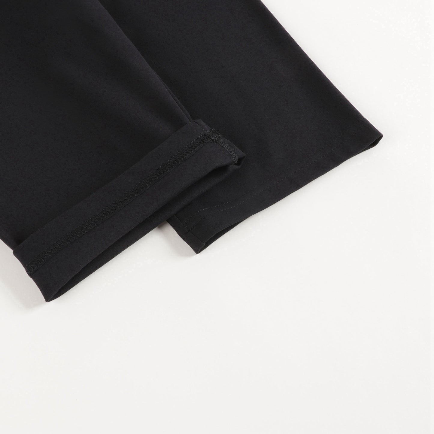 儿童黑色Logo骑行裤