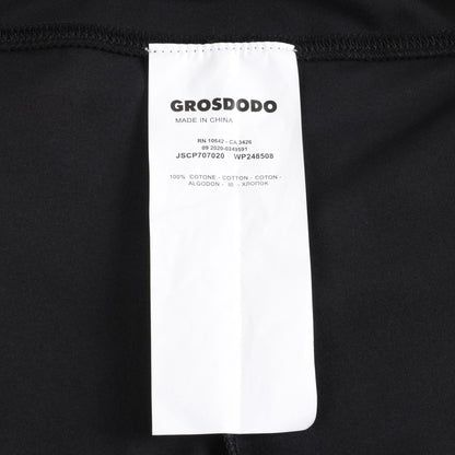 儿童黑色Logo骑行裤