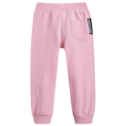 Baby Pink Cotton Toy Tracksuit