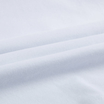 Boys White Fancy Mushroom Printed Trims Cotton T-Shirt