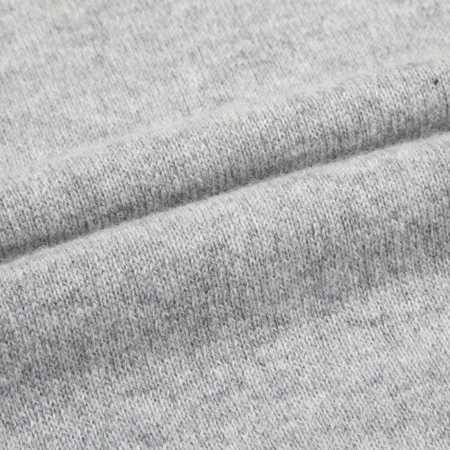 Baby Grey Melange Cashmere Overalls