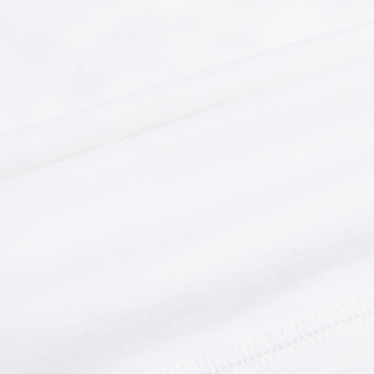 Baby Girls White Cotton T-shirt