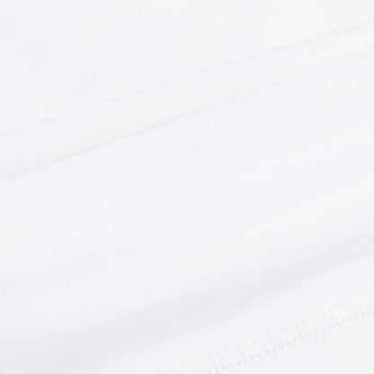 Baby Girls White Cotton T-shirt