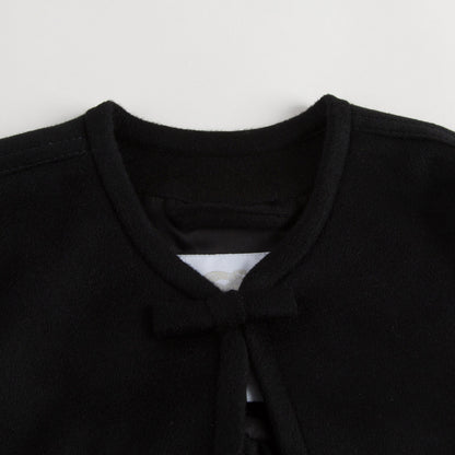 Girls Black Loutus Leaf  Shawls