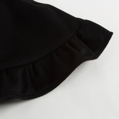 Girls Black Loutus Leaf  Shawls