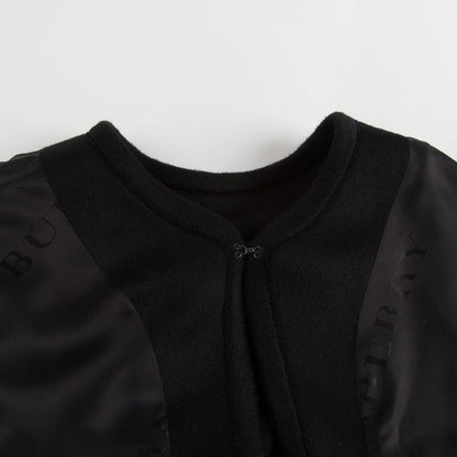 Girls Black Loutus Leaf  Shawls